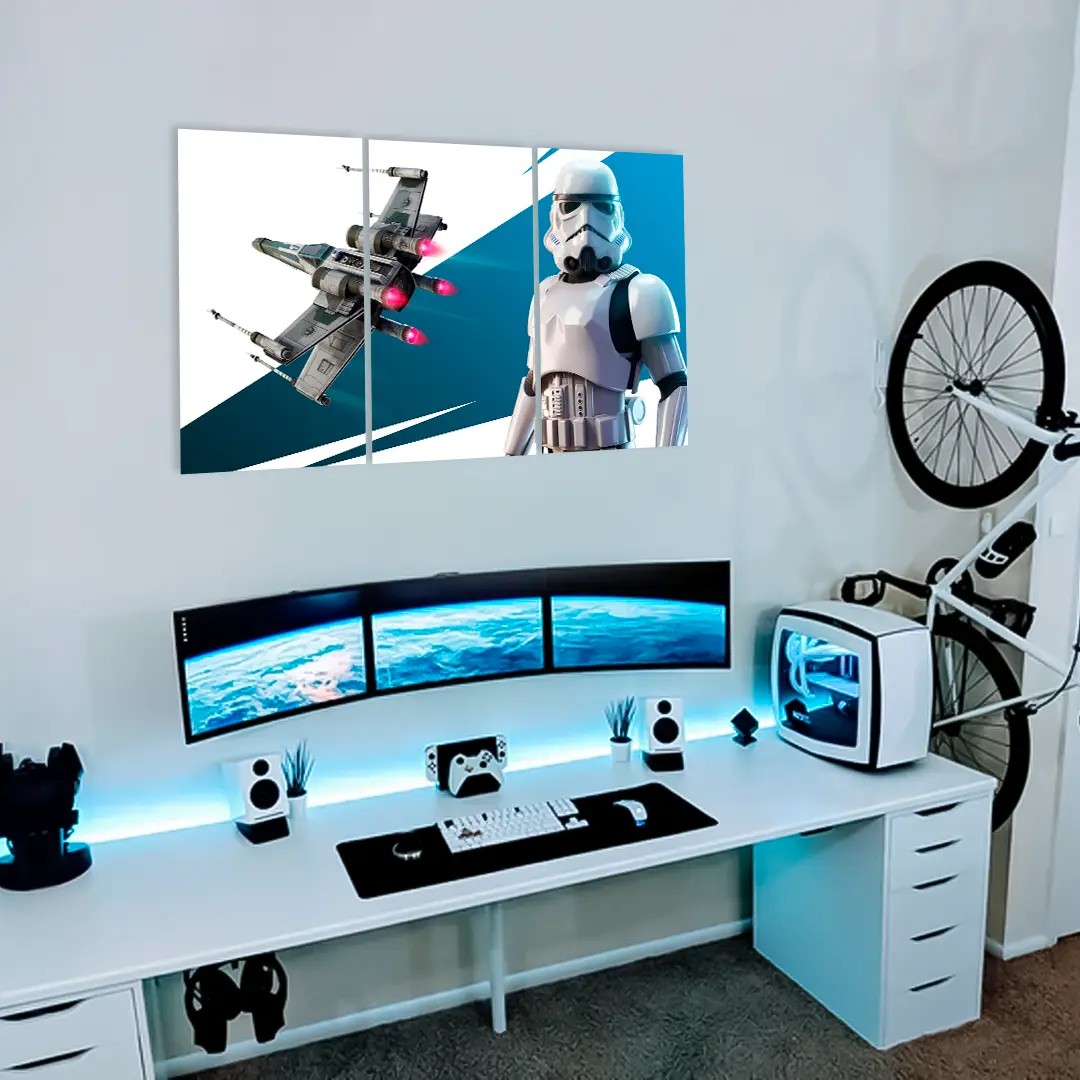 Cuadro Canvas Star Wars x Fortnite
