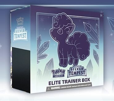 Caja de entrenador élite Espada y Escudo, tempestad plateada