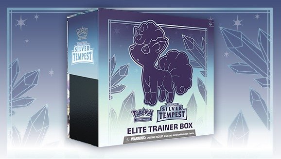 Caja de entrenador élite Espada y Escudo, tempestad plateada