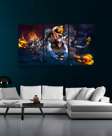 Cuadros Canvas "Meepo" Dota 2 SET 1