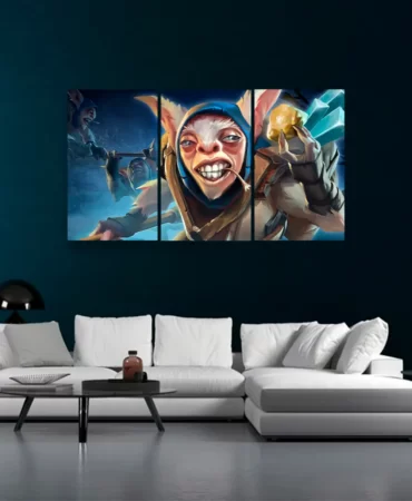 Cuadros Canvas "Meepo" Dota 2 SET 3
