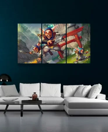 Cuadros Canvas "Meepo" Dota 2 SET 5