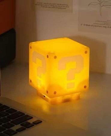 Lampara Led diseño Ladrillo Mario Bros